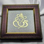 Ganesha pyrite plate