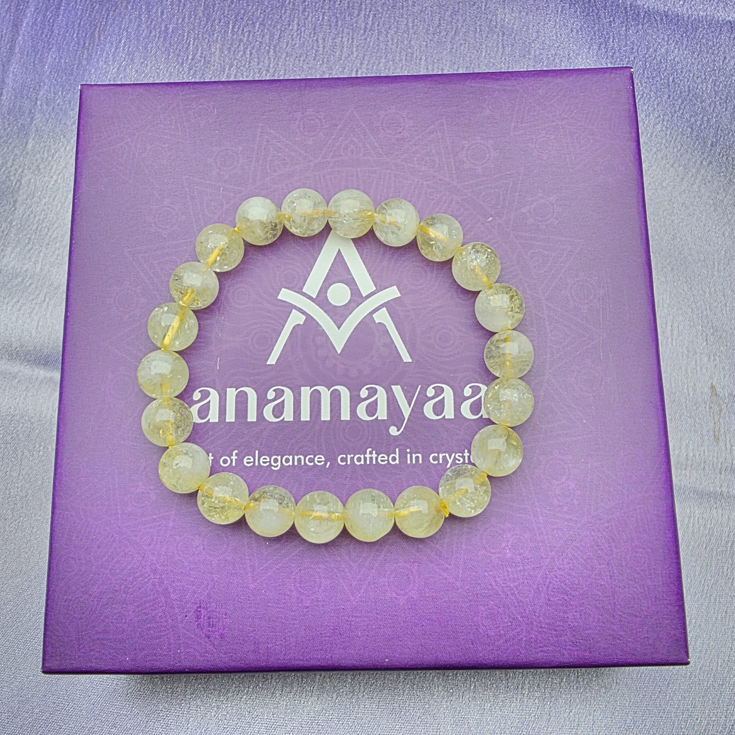 Citrine (natural) + Selenite plate - Abundance & Joy kit - Image 2